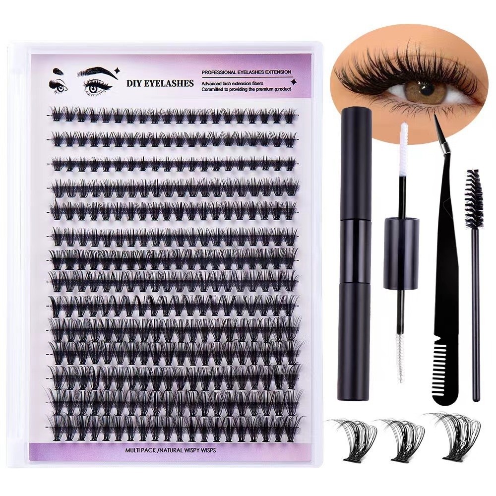 Eyelash Extension Individual - Easy Application 8-12mm False Eyelashes DIY