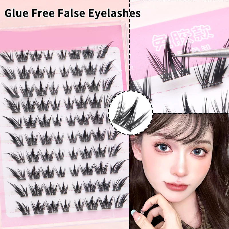 Eyelash Extension Glue - Voluminous No Need Glue Self-adhesive False
