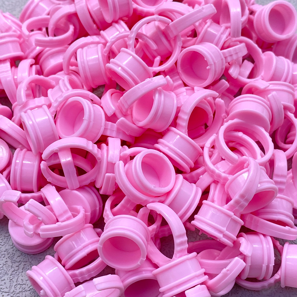 100Pcs Disposable Glue Ring Cu – Eyelash Extension Glue Bewertung und Preis