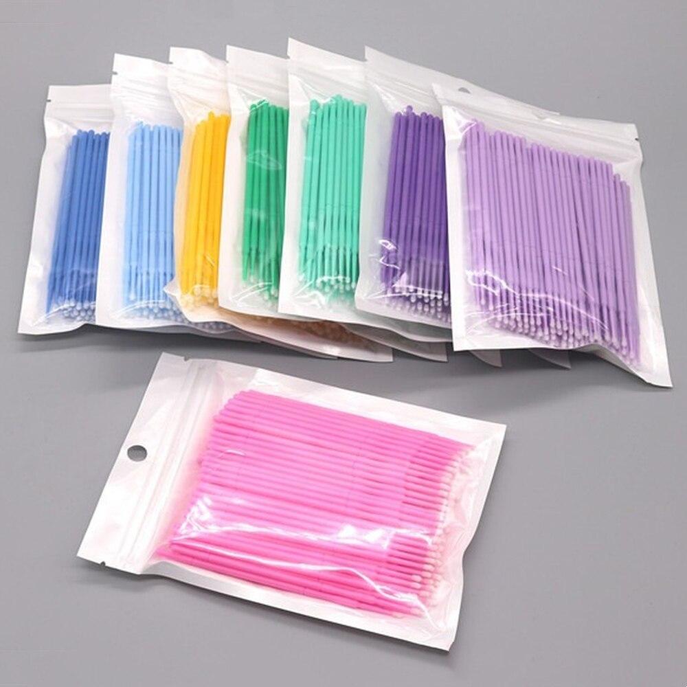 100pcs/lot Micro Brushes Make  – Eyelash Extension Glue Bewertung und Preis