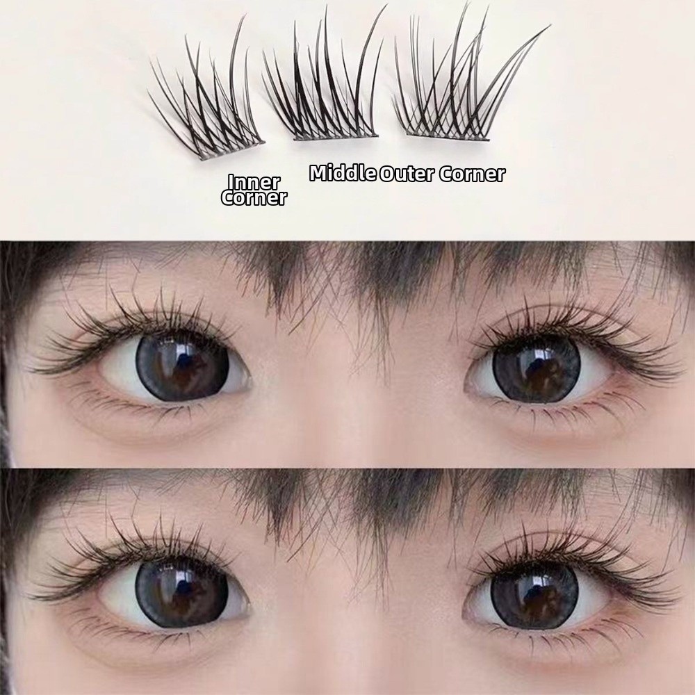 60 Clusters Black Self Adhesiv – Eyelash Extension No 8 Bewertung und Preis