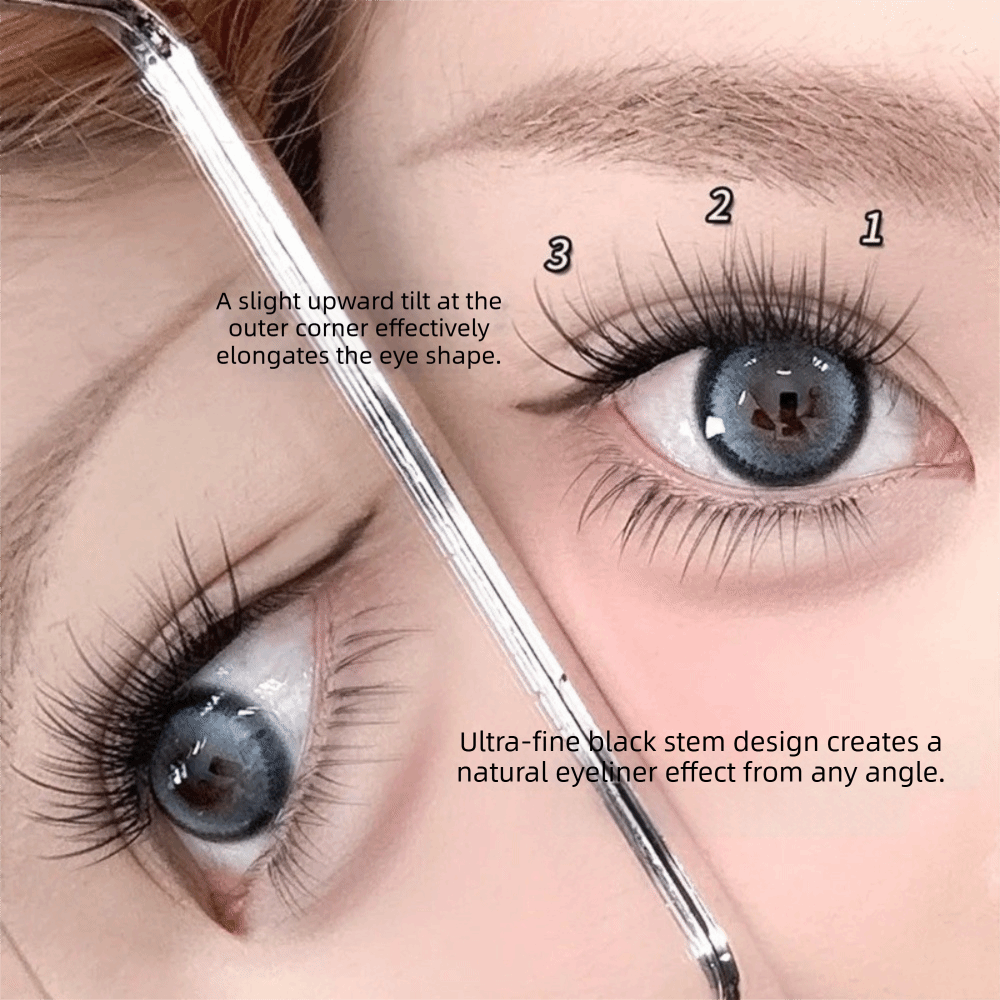 60 Clusters Black Self Adhesiv – Eyelash Extension No 8 Bewertung und Preis