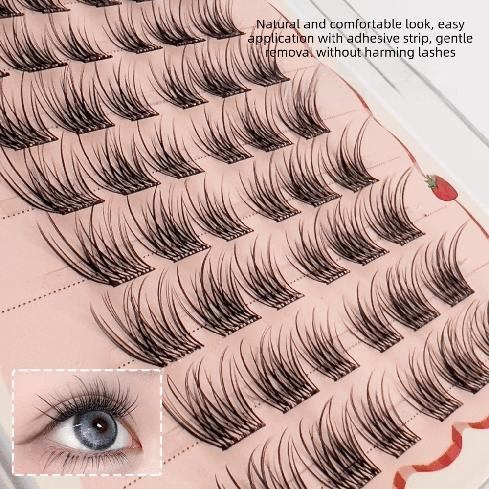 60 Clusters Black Self Adhesiv – Eyelash Extension No 8 Bewertung und Preis
