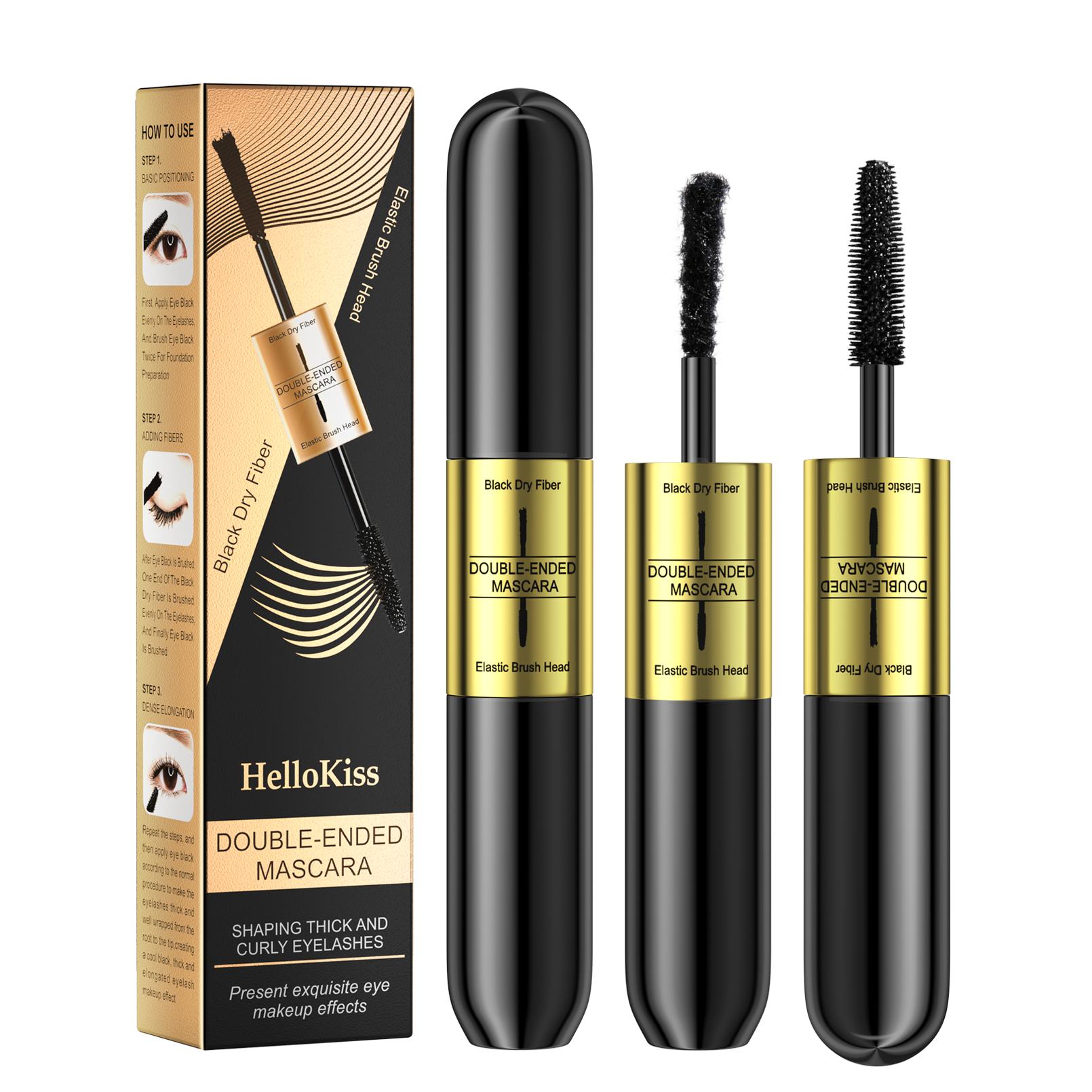 Double-ended 3D Mascara Waterp – Eyelash Extension Double Volume Bewertung und Preis