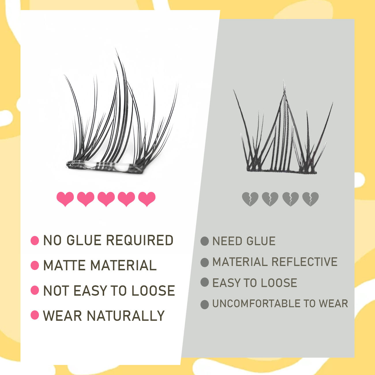 No Glue Required Fake Eyelashe – Eyelash Extension No 8 Bewertung und Preis