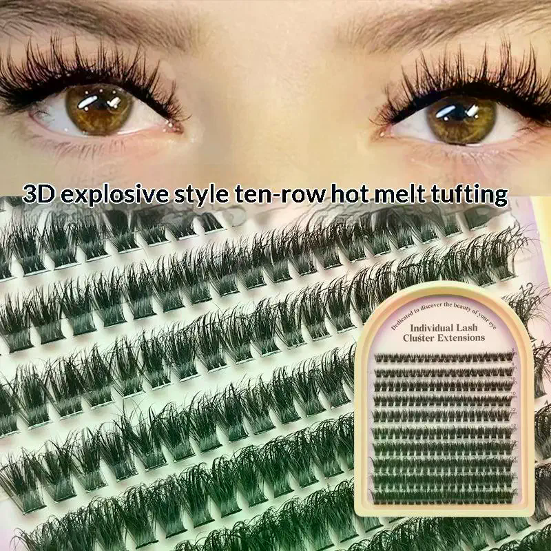 10Rows 5D Fluffy Thick Eyelash – Eyelash Extension Individual Bewertung und Preis