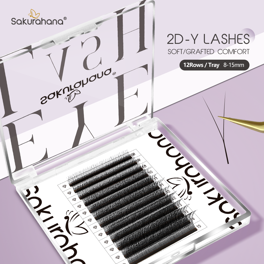 SAKURAHANA 2D YY Lashes Double – Eyelash Extension Double Volume Bewertung und Preis