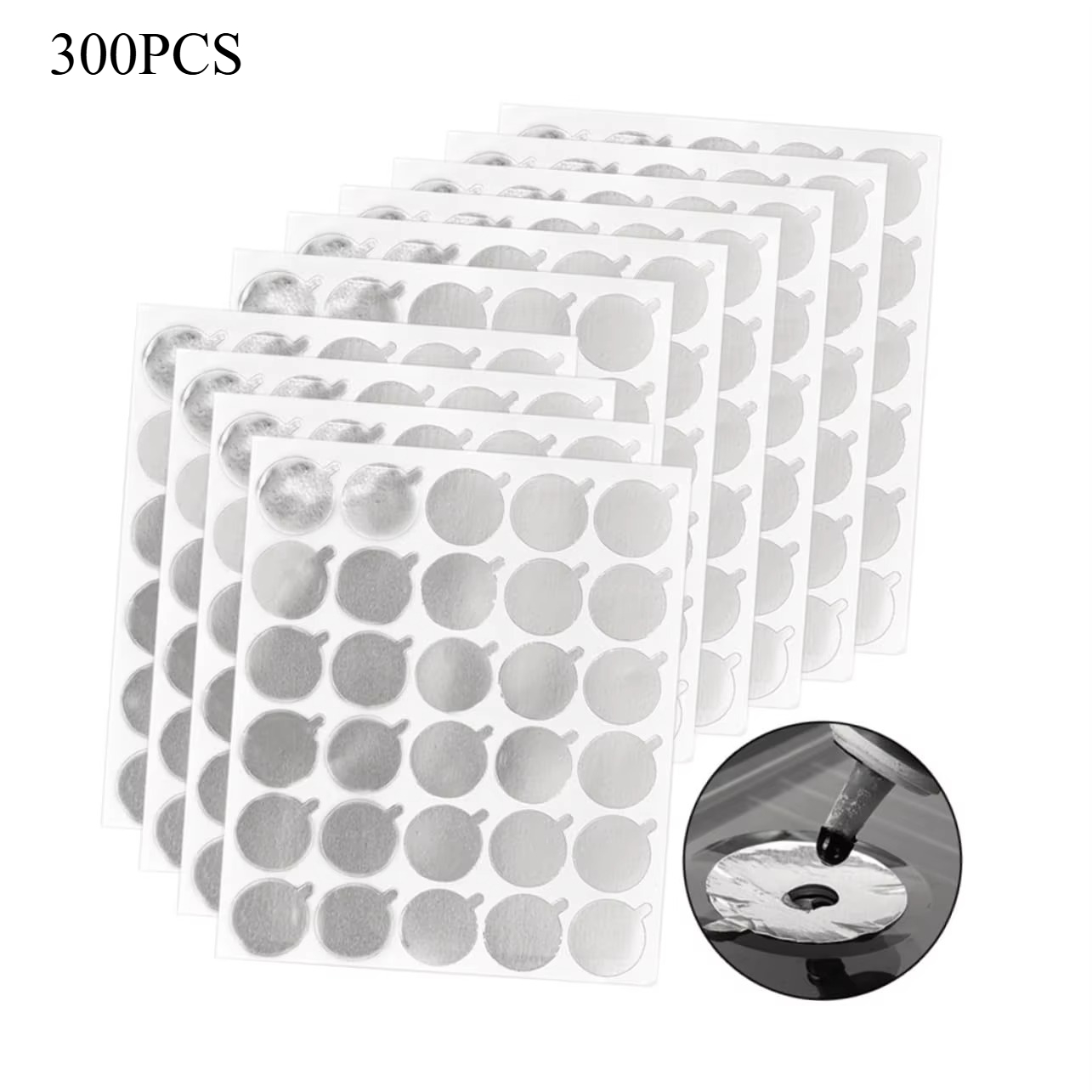 300pcs Foil Sticker Pads(10 Sh – Eyelash Extension Glue Bewertung und Preis