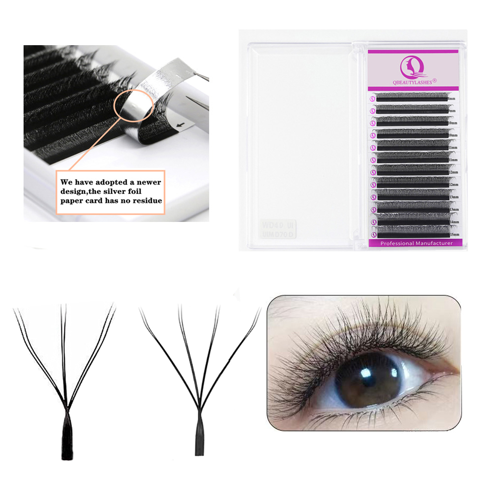 Qbeautylashes 3D 4D 6D 8D W Sh – Eyelash Extension Double Volume Bewertung und Preis
