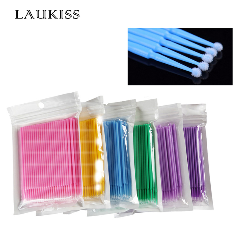 100pcs Micro make up brushes E – Eyelash Extension Eyeliner Bewertung und Preis