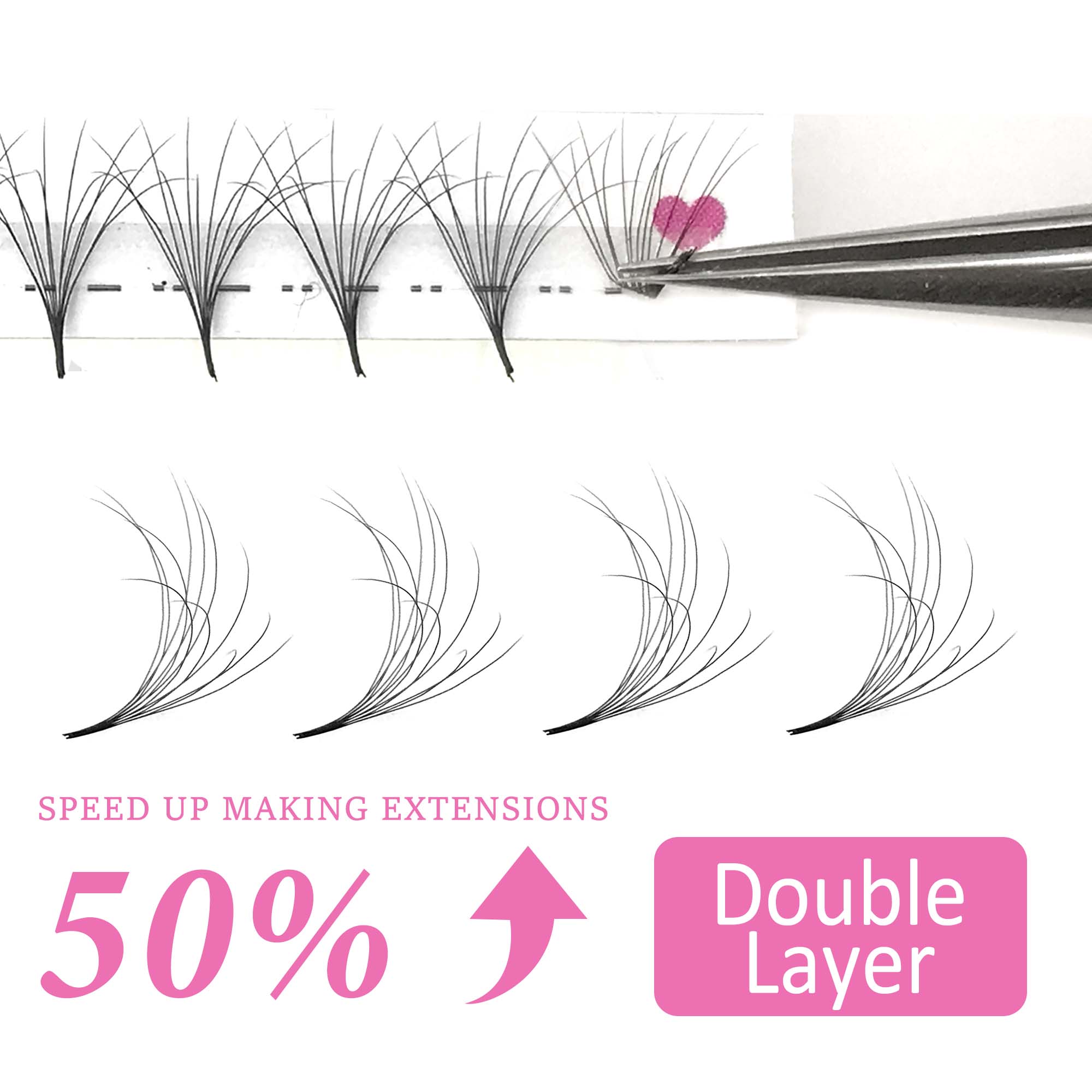 CoMango Double-Layer Fluffy Pr – Eyelash Extension Double Volume Bewertung und Preis