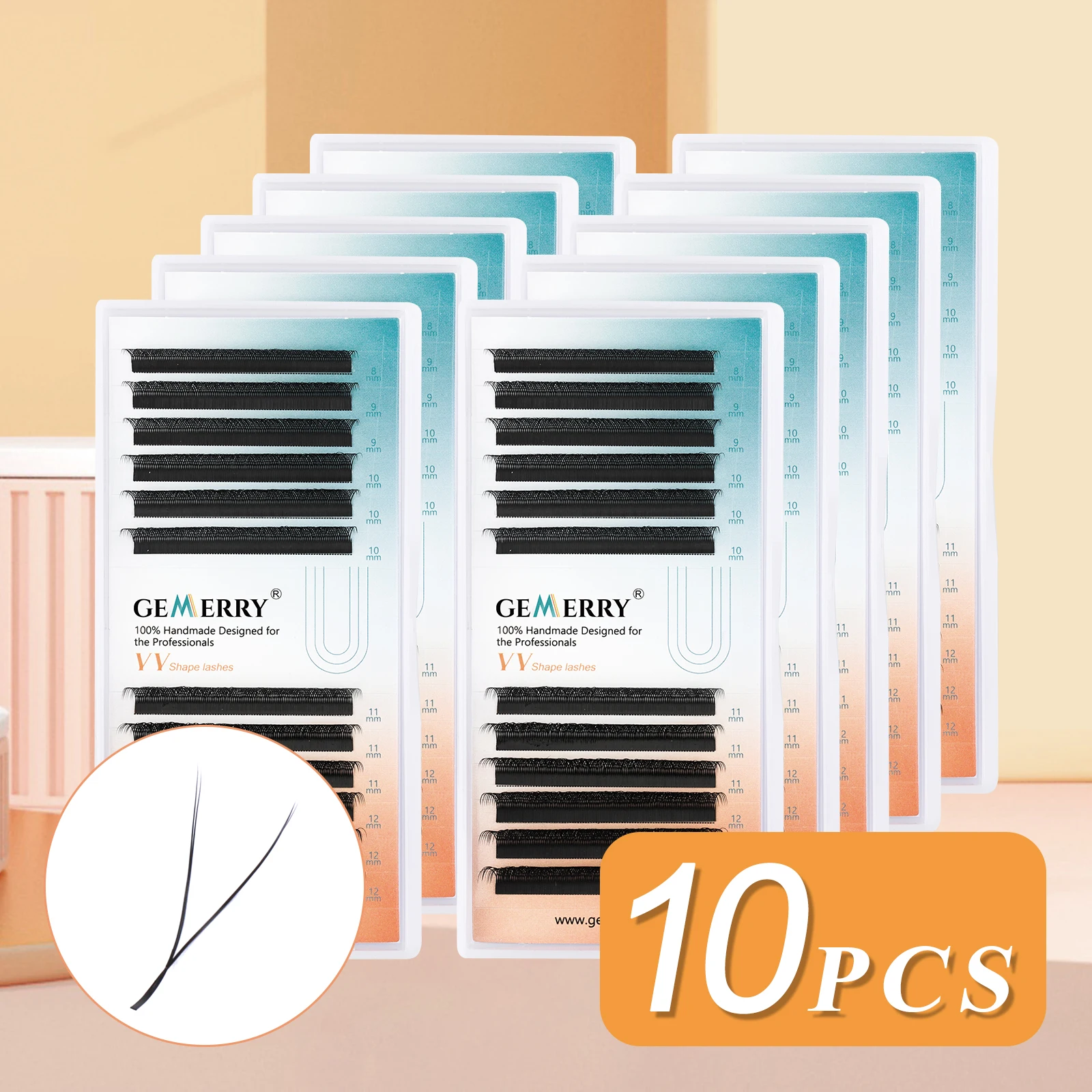 GEMEERY 10PCS YY Eyelash Exten – Eyelash Extension Double Volume Bewertung und Preis