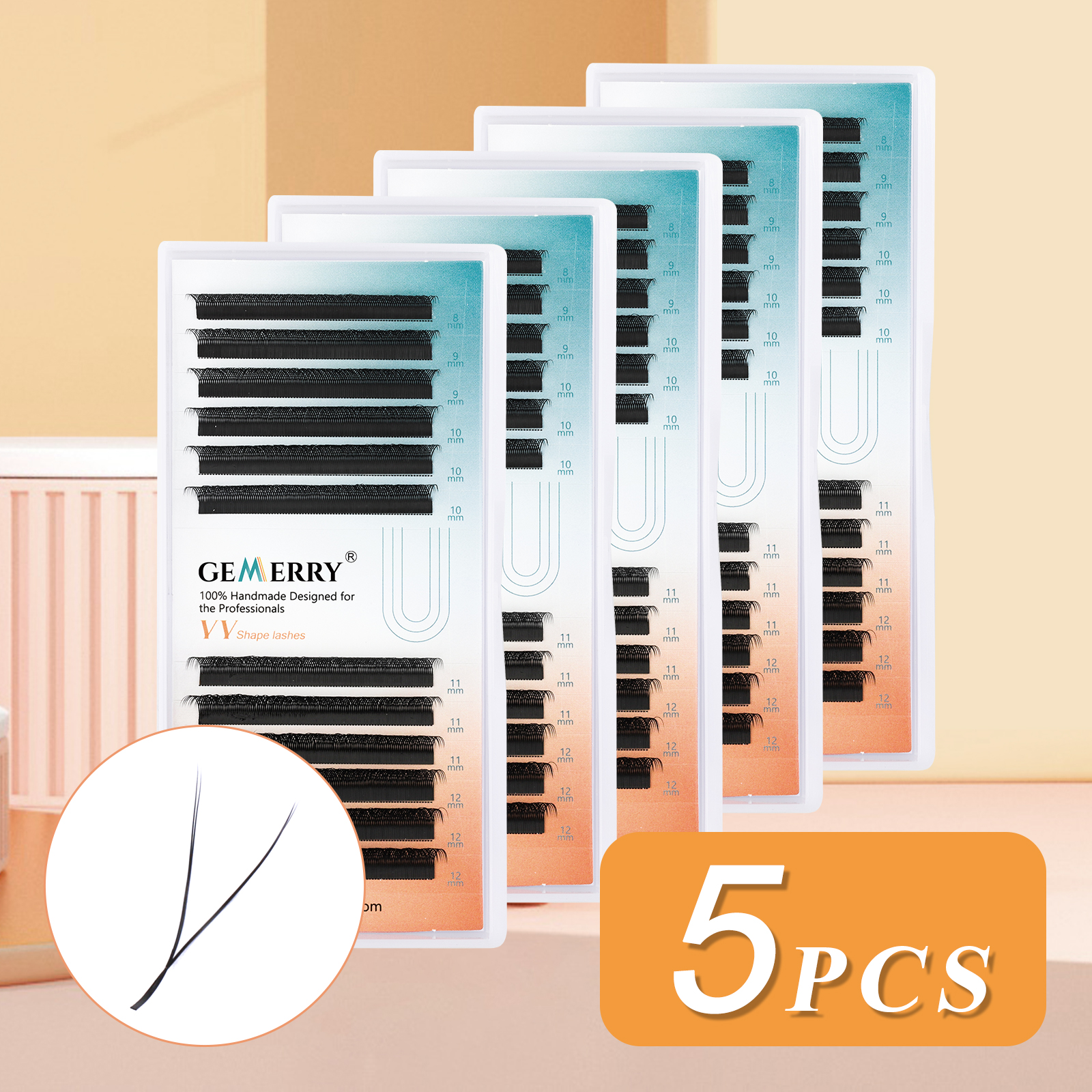 GEMEERY 10PCS YY Eyelash Exten – Eyelash Extension Double Volume Bewertung und Preis