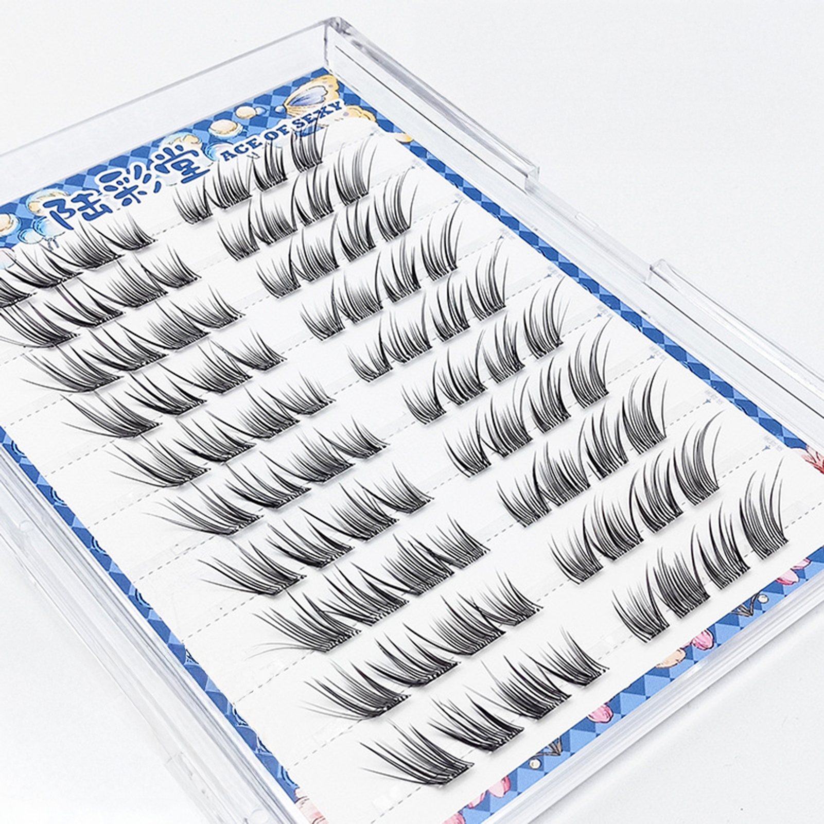 10 Rows Foxes Eye False Eyelas – Eyelash Extension No 8 Bewertung und Preis