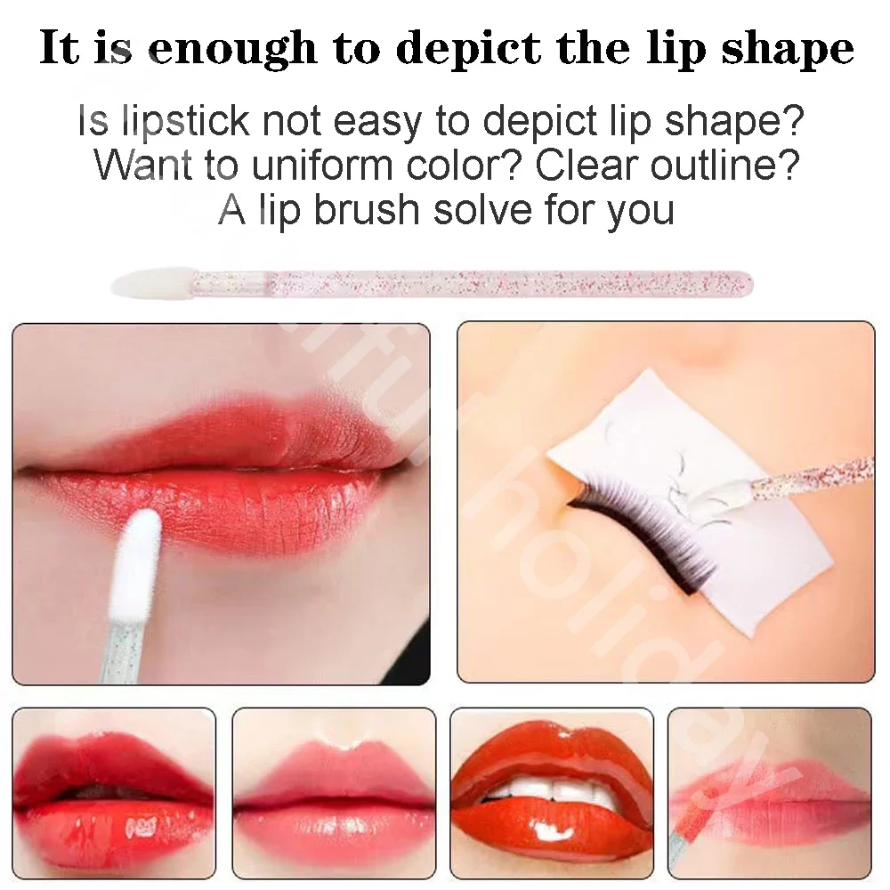 500PCS Disposable Lip Brush Ma – Eyelash Extension Eyeliner Bewertung und Preis