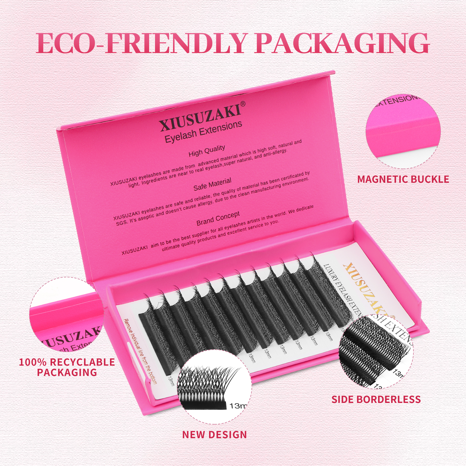XIUSUZAKI 8D W Shaped Lashes D – Eyelash Extension Double Volume Bewertung und Preis