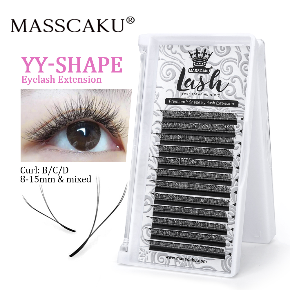 Hot Selling Masscaku YY Shape  – Eyelash Extension Double Volume Bewertung und Preis