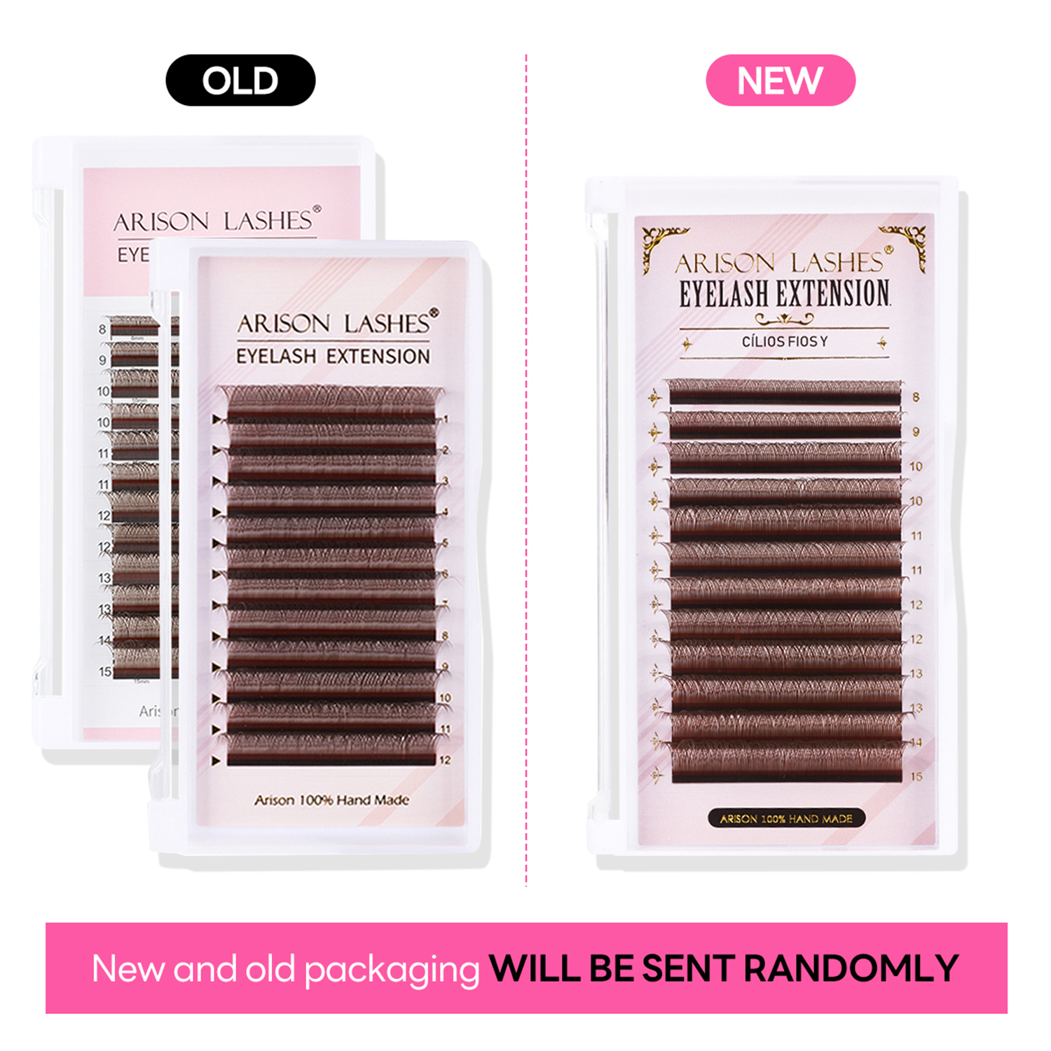 ARISON Brown 2D YY Lashes Doub – Eyelash Extension Double Volume Bewertung und Preis