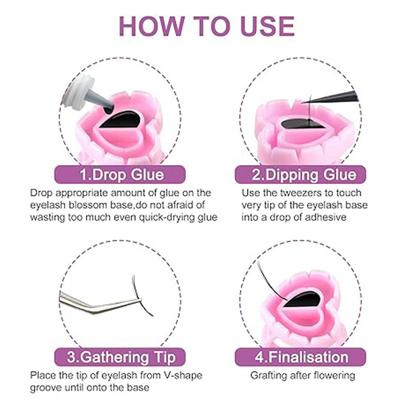 100pcs/bag Disposable Eyelash  – Eyelash Extension Glue Bewertung und Preis