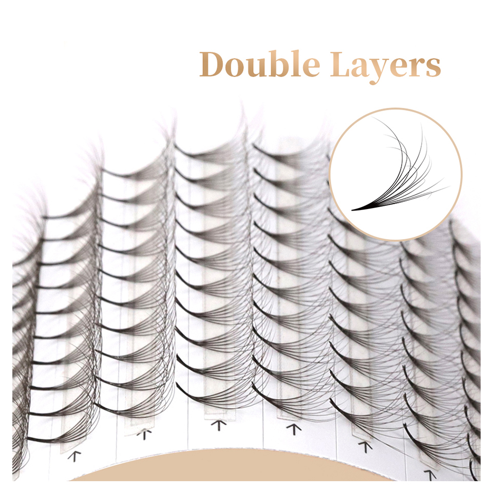AGUUD Double Layer Pointy Base – Eyelash Extension Double Volume Bewertung und Preis