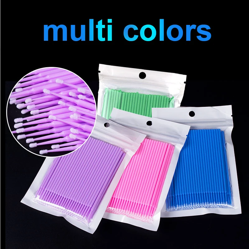 100Pcs Eyelash Cleaning Brush  – Eyelash Extension Individual Bewertung und Preis