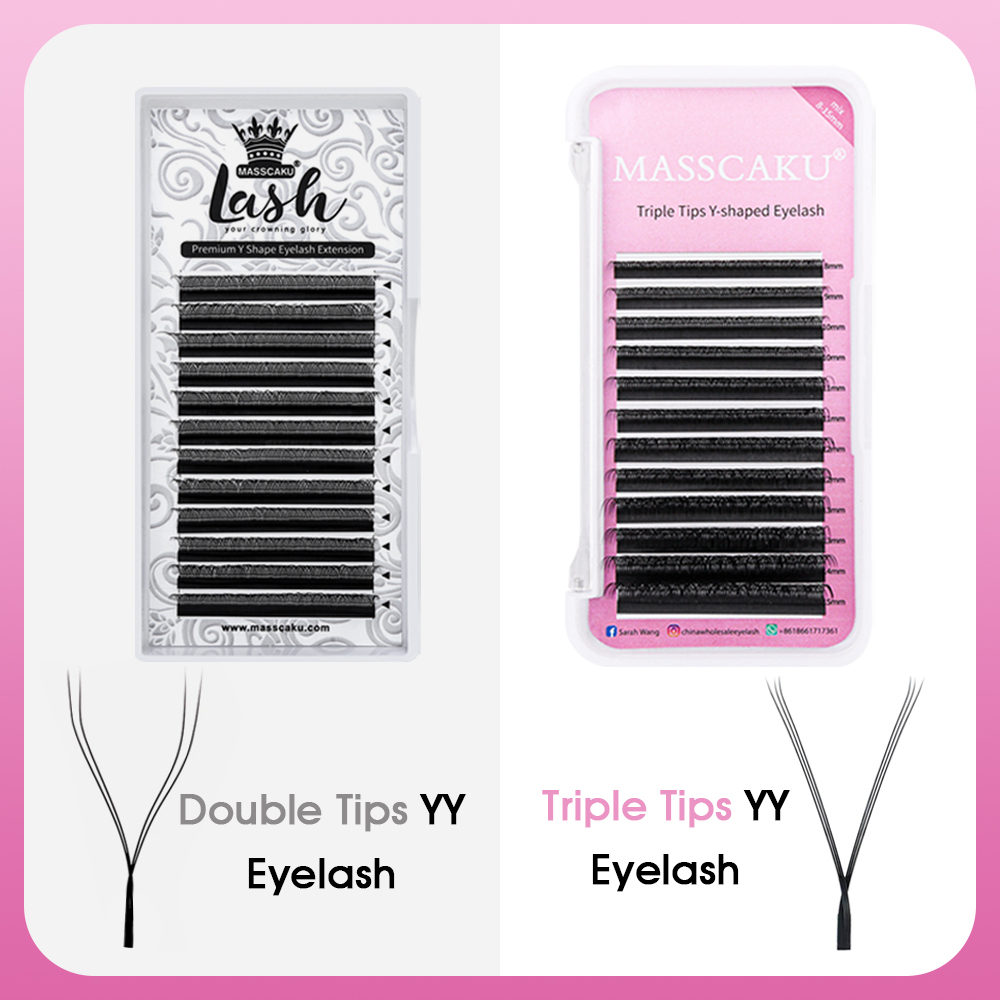 MASSCAKU Hot Selling Natural P – Eyelash Extension Double Volume Bewertung und Preis