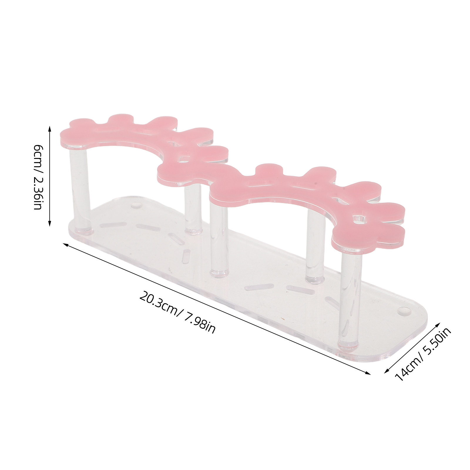 8-Slot Acrylic Tweezer Stand f – Eyelash Extension No 8 Bewertung und Preis
