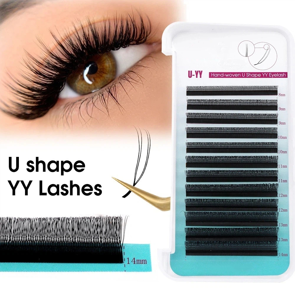 Natural Curl U Shape YY Lashes – Eyelash Extension Double Volume Bewertung und Preis