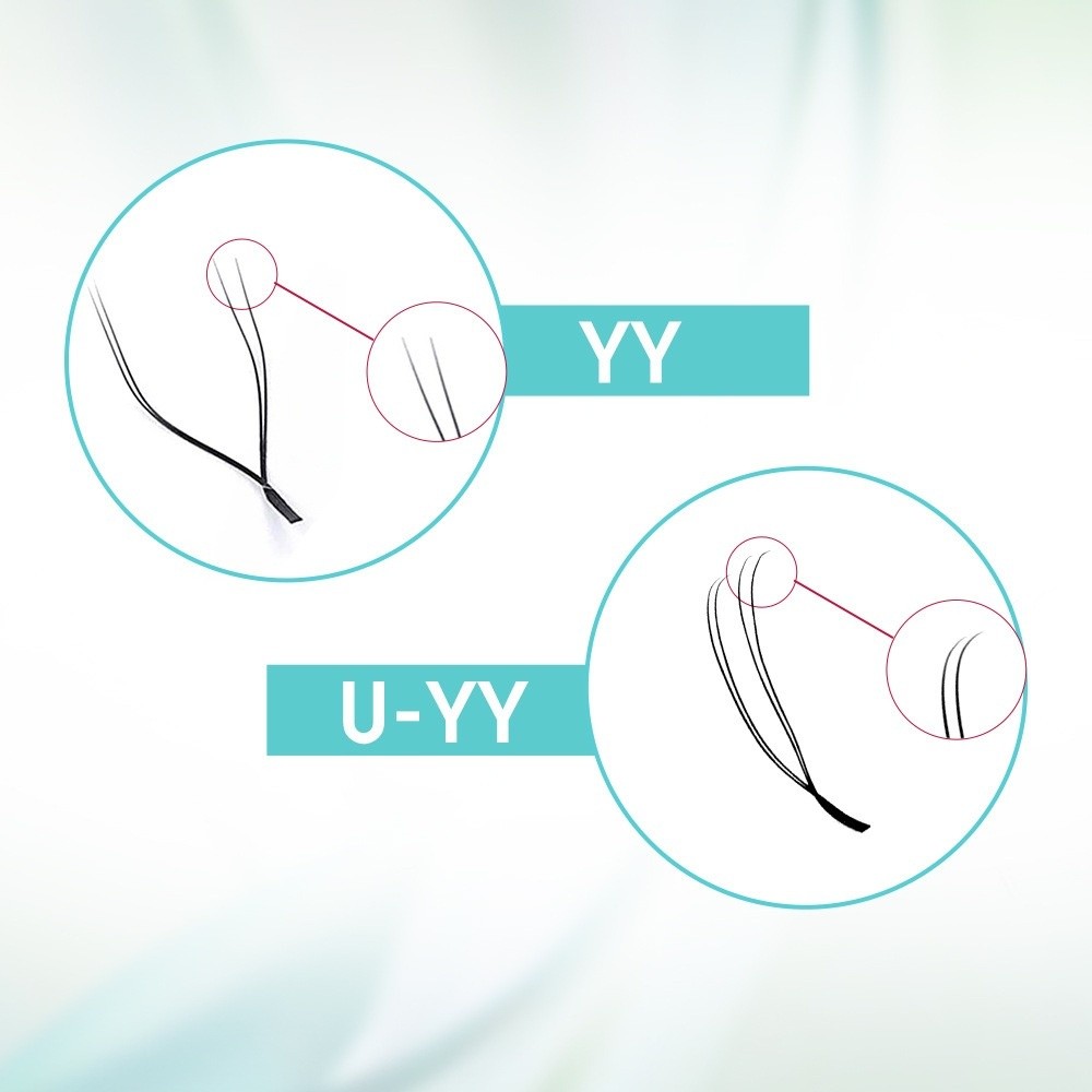 Natural Curl U Shape YY Lashes – Eyelash Extension Double Volume Bewertung und Preis