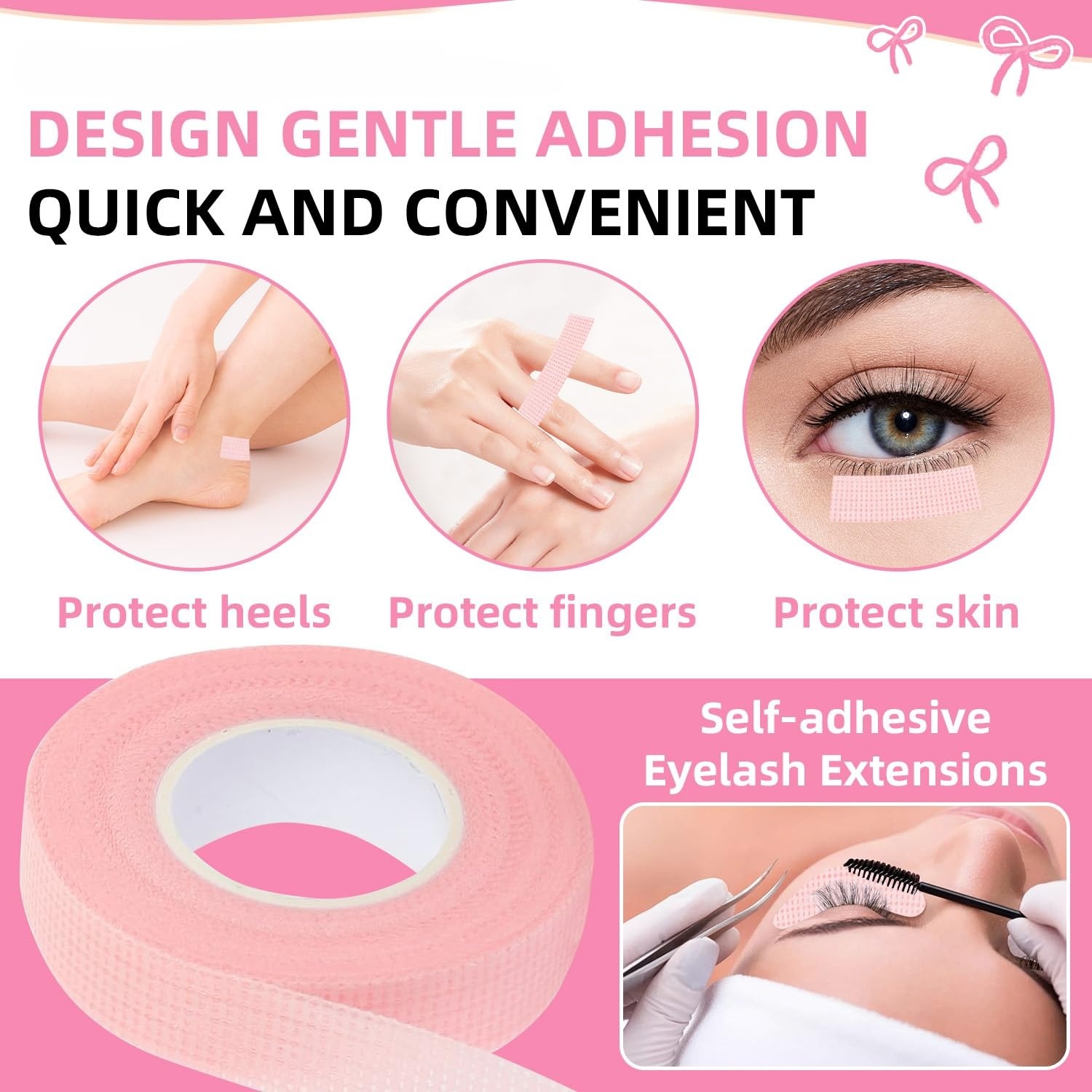Pink Disposable Eye Protector  – Eyelash Extension Eyeliner Bewertung und Preis