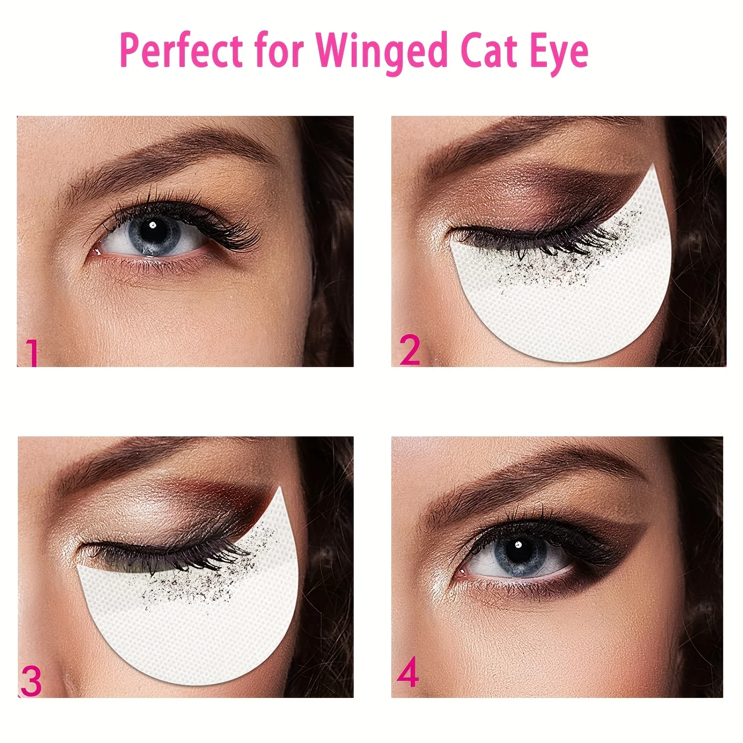 10/20Pc Eyeshadow Shields Gel  – Eyelash Extension Eyeliner Bewertung und Preis