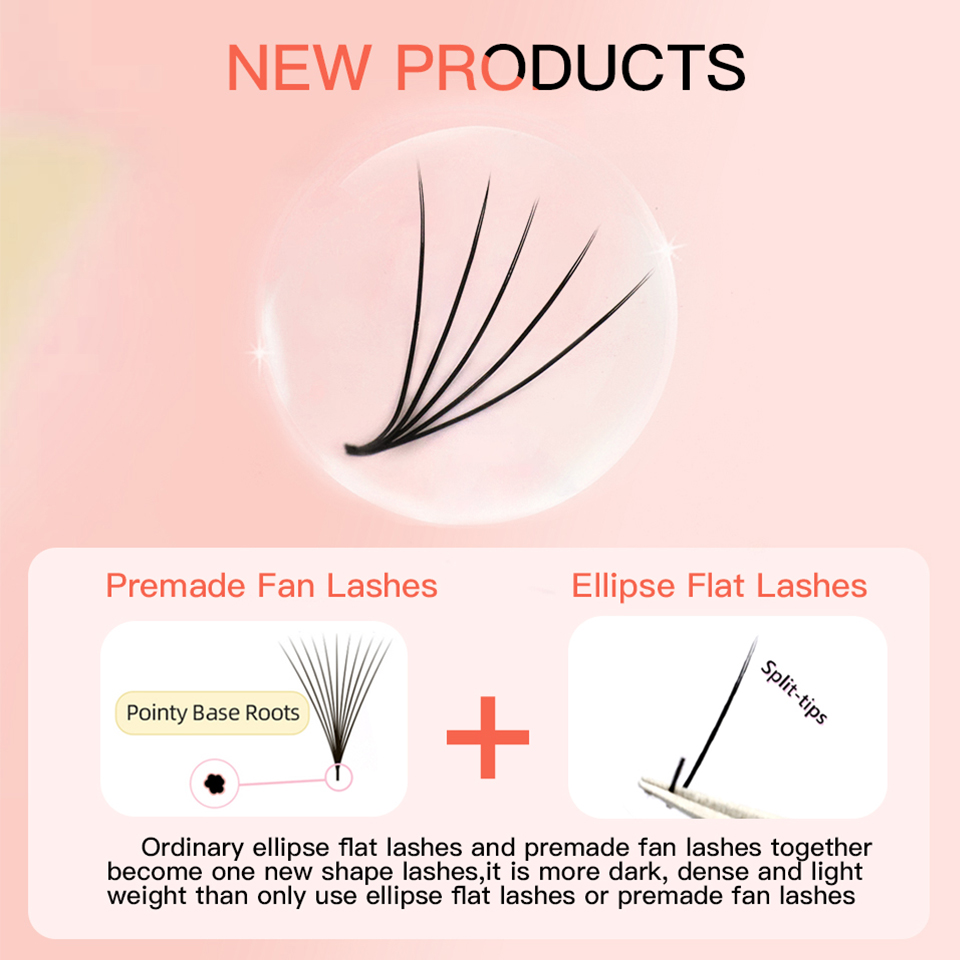 AGUUD Camellia Premade Fans La – Eyelash Extension Double Volume Bewertung und Preis