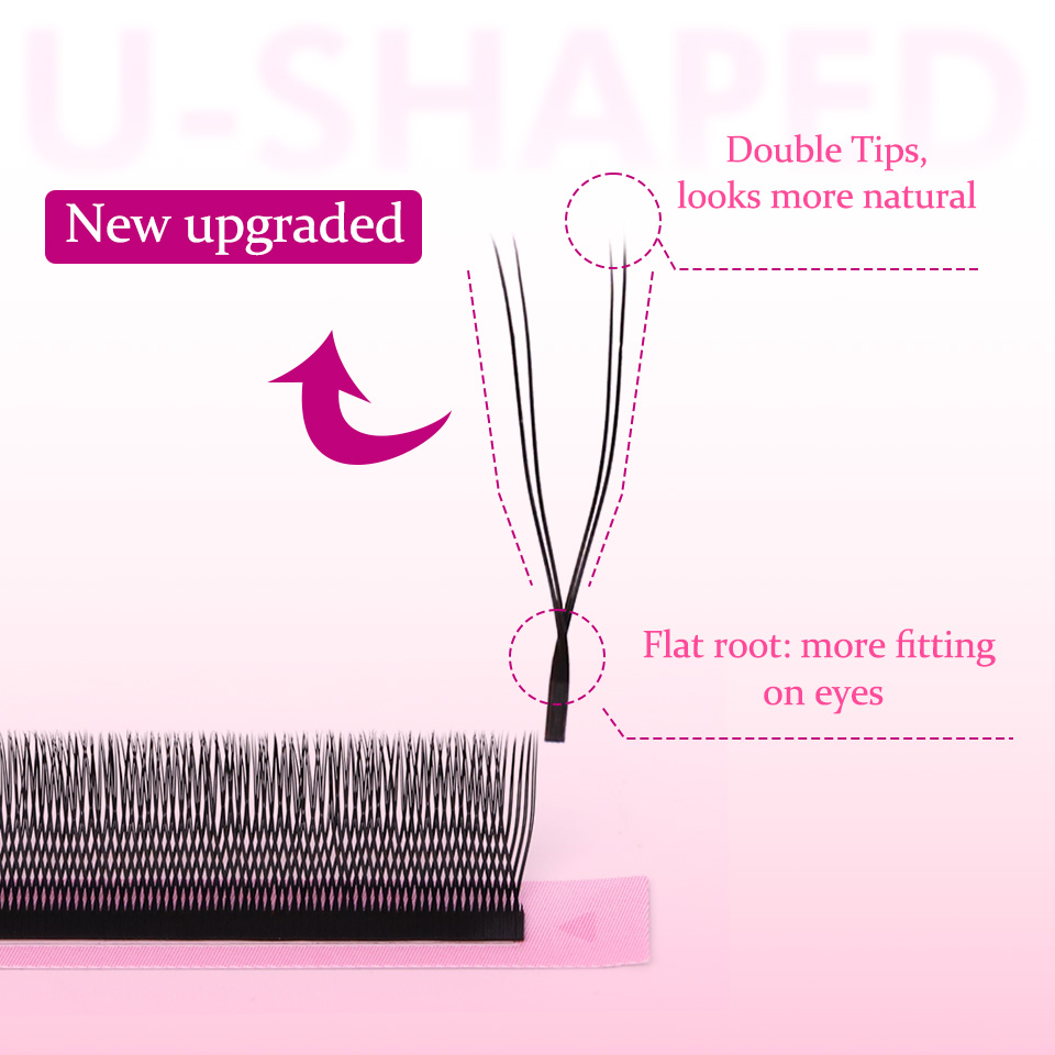 Rujade U Shaped YY Shaped Eyel – Eyelash Extension Double Volume Bewertung und Preis