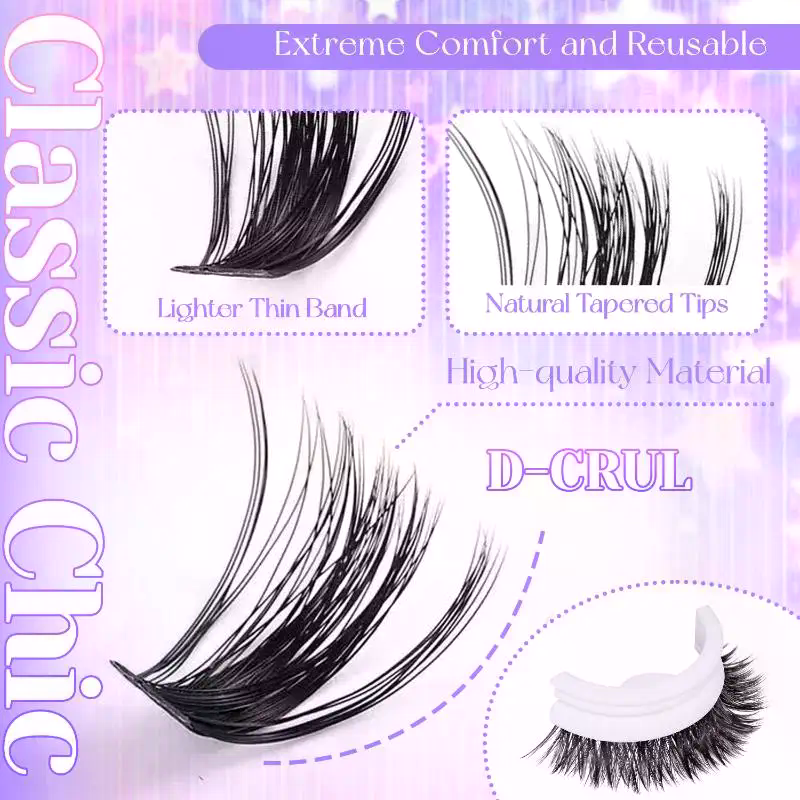 Lashes Cluster DIY Lash Extens – Eyelash Extension Individual Bewertung und Preis