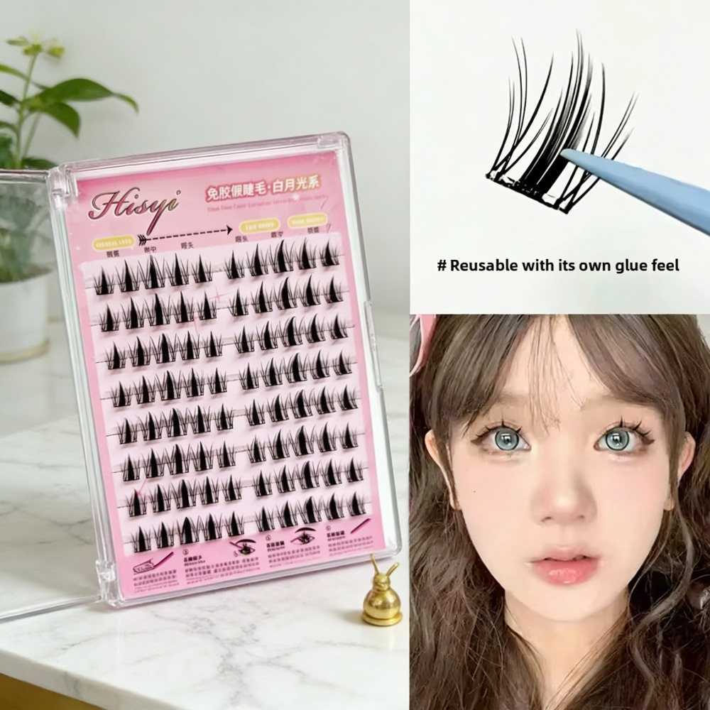 8 Rows Self-Adhesive False Eye – Eyelash Extension No 8 Bewertung und Preis