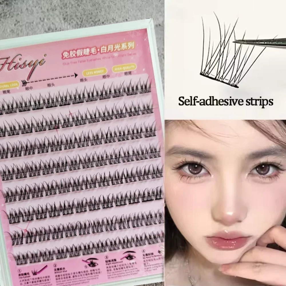 8 Rows Self-Adhesive False Eye – Eyelash Extension No 8 Bewertung und Preis