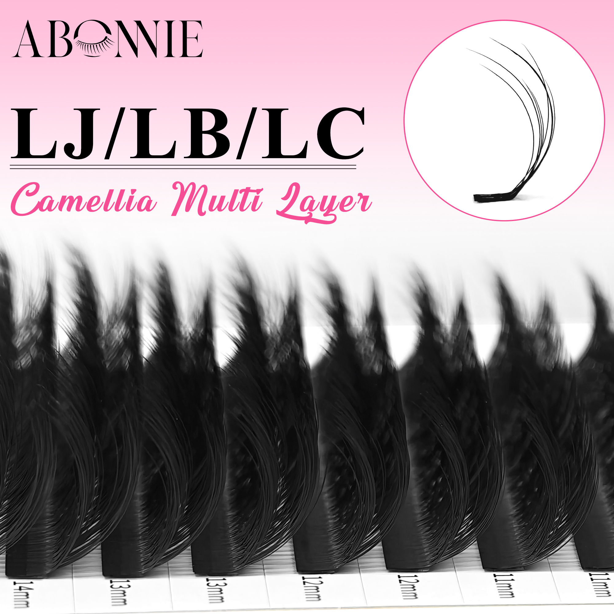ABONNIE Double-layer Camellia  – Eyelash Extension Double Volume Bewertung und Preis