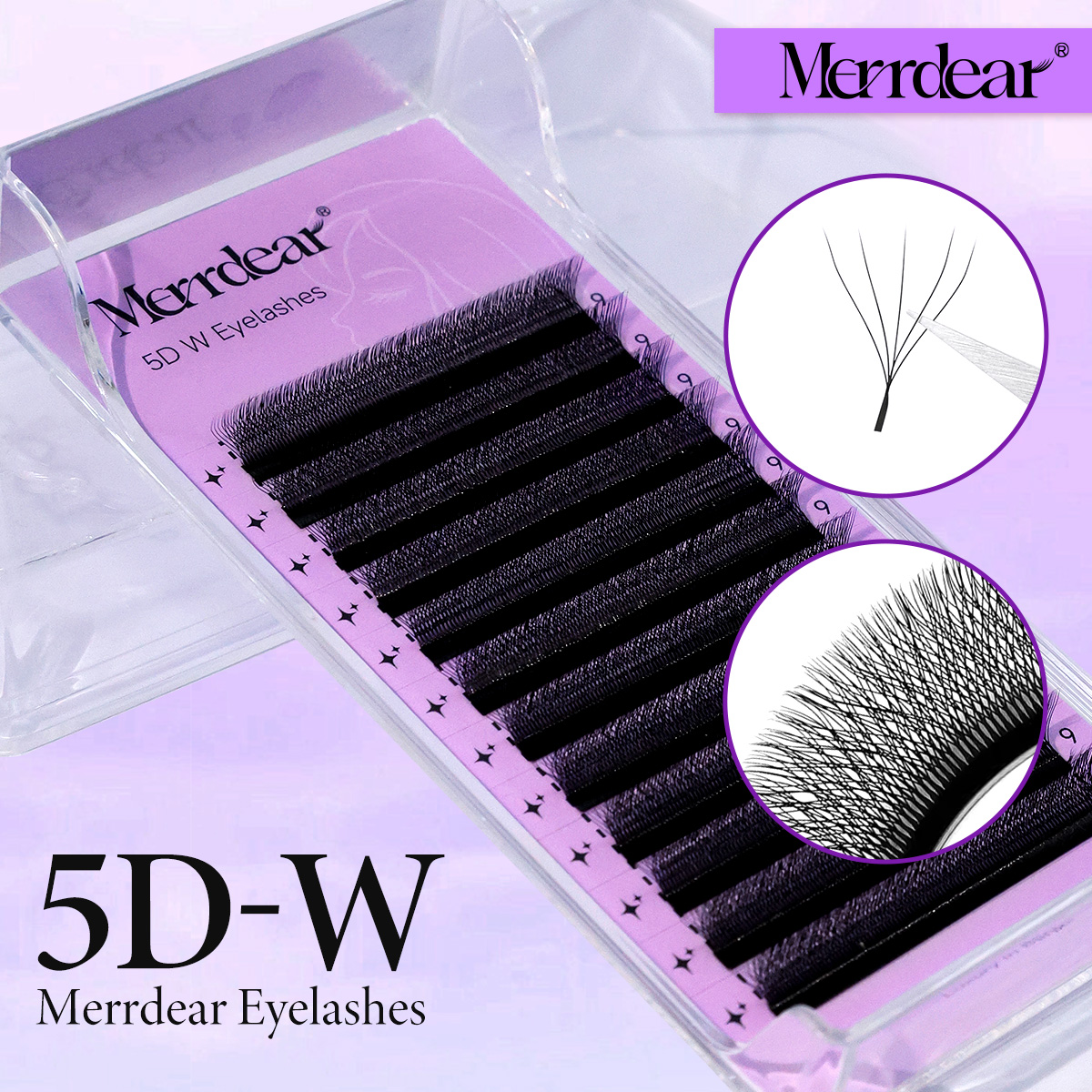 MerrdearWholesale 10trays/set  – Eyelash Extension Double Volume Bewertung und Preis