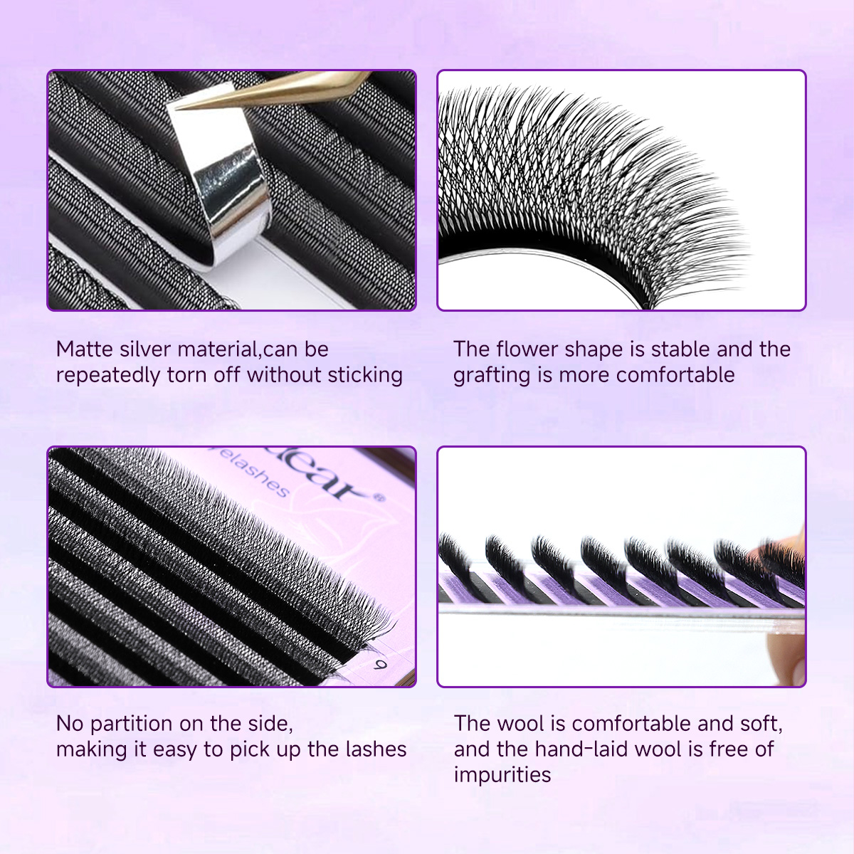 MerrdearWholesale 10trays/set  – Eyelash Extension Double Volume Bewertung und Preis